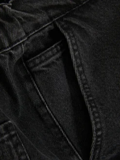 Jeans Mit Weitem Bein Und Elastikbund