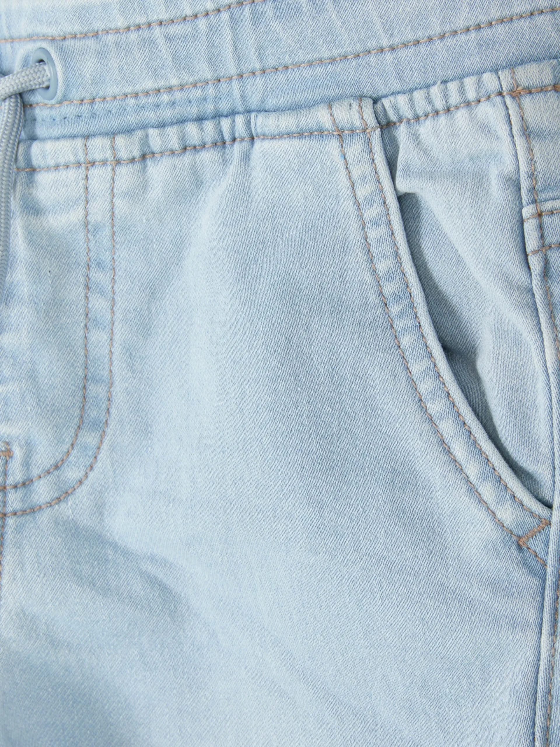 Jeans-Jogginghose Mit Kordelzug