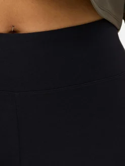 Jersey-Leggings Mit Hohem Bund