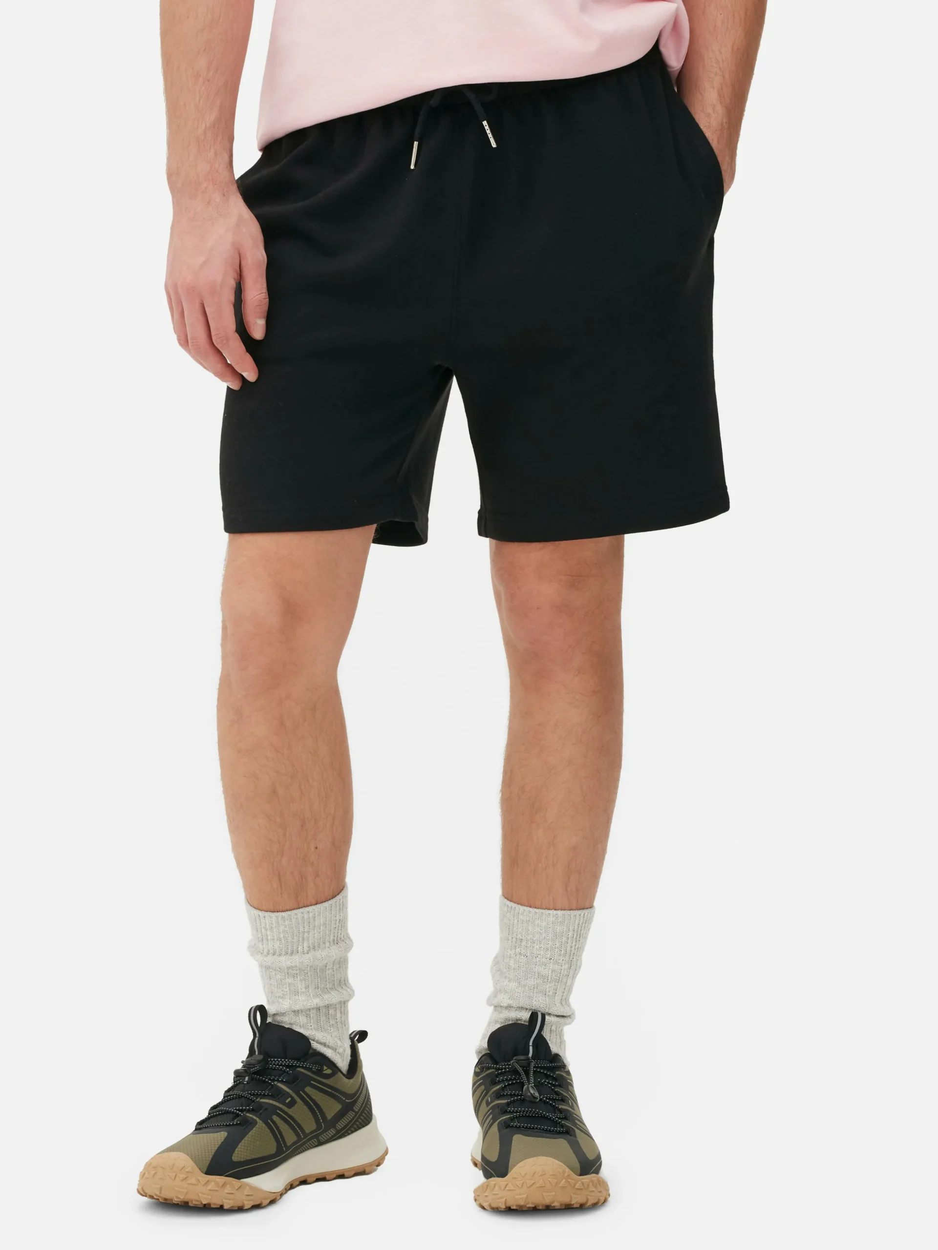 Jersey-Shorts Mit Kordelzug