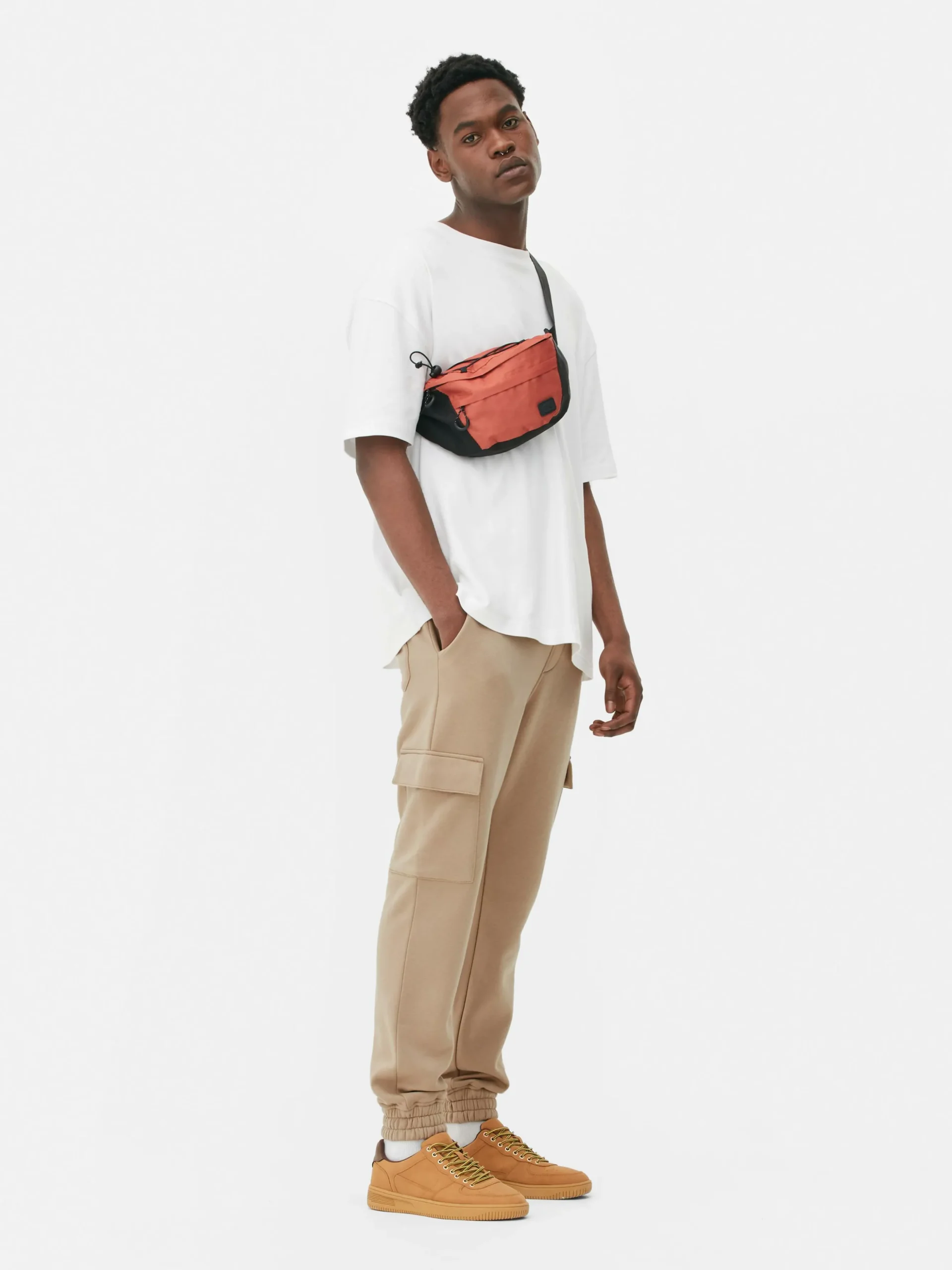 Jogginghose Mit Cargotaschen Und Bündchen