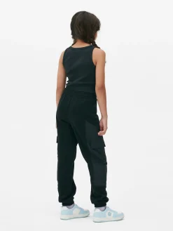 Jogginghose Mit Cargotaschen Und Bündchen