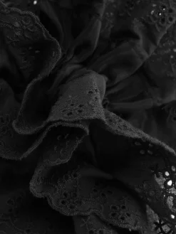 Jumbo-Haargummi Mit Lochstickerei