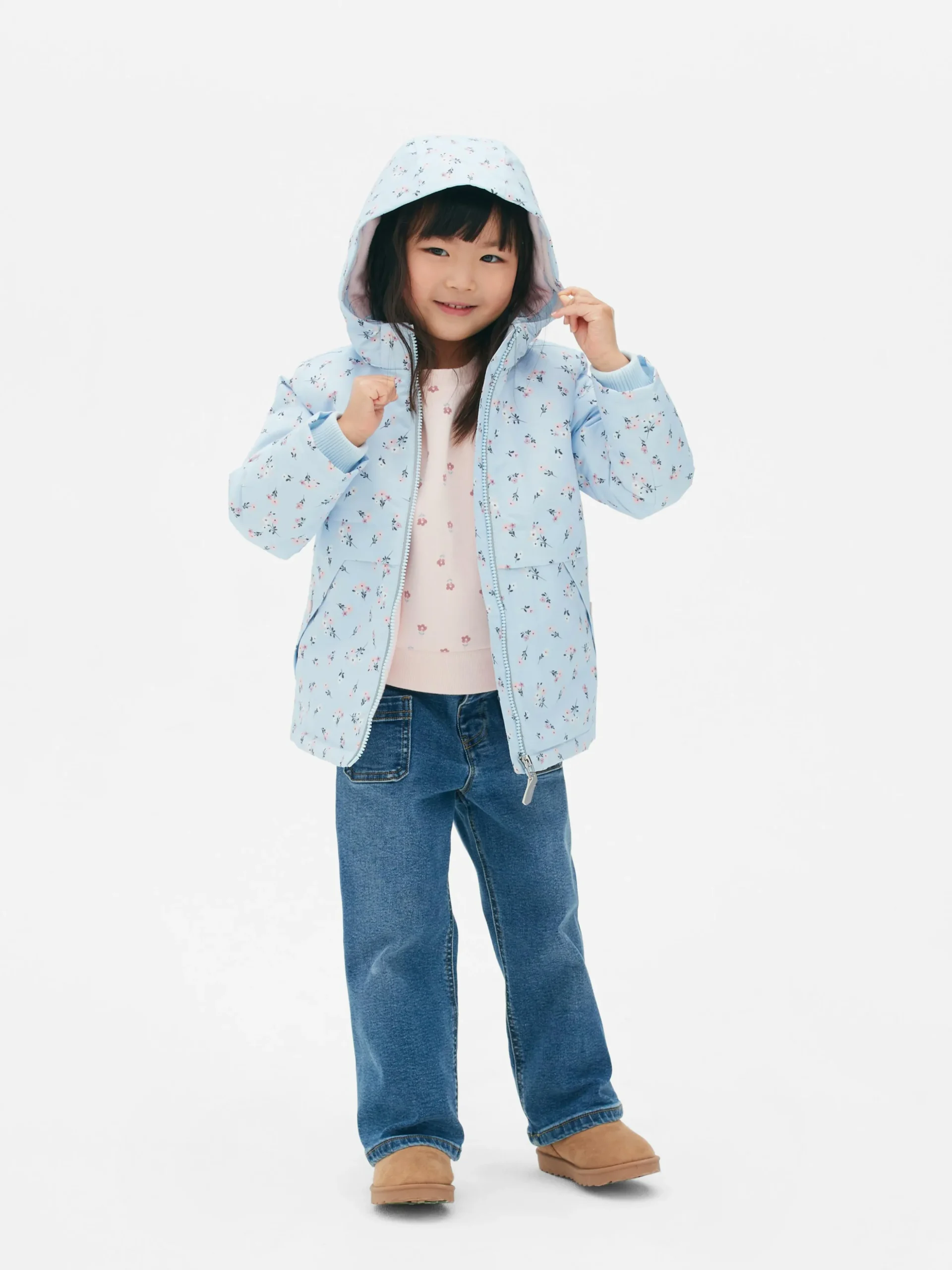 Kapuzenjacke Mit Reißverschluss