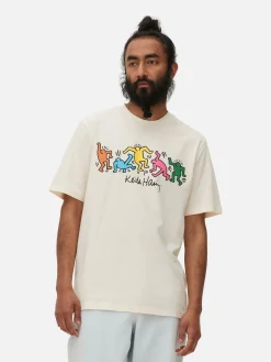 „Keith Haring“ T-Shirt Mit Untitled (Dance)-Print