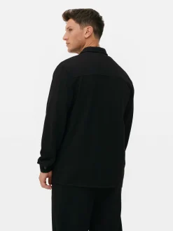 „Kem“ Jersey-Hemdjacke