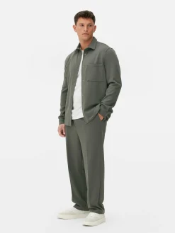 „Kem“ Jersey-Hemdjacke