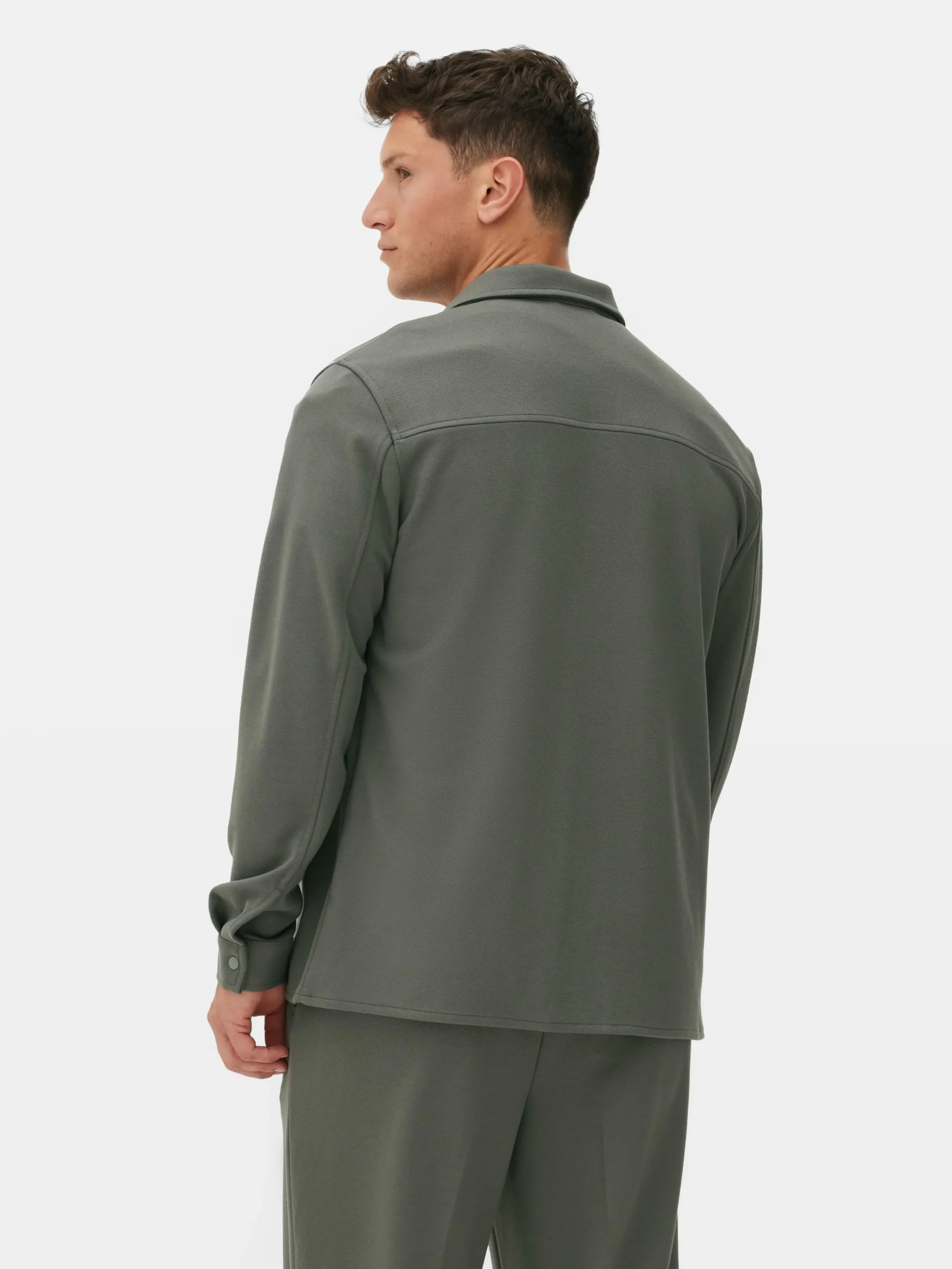 „Kem“ Jersey-Hemdjacke