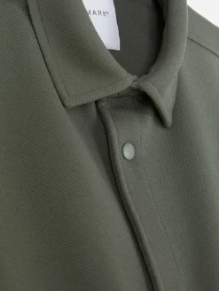 „Kem“ Jersey-Hemdjacke