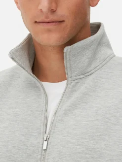„Kem“ Sweatshirt Mit RV-Trichterkragen