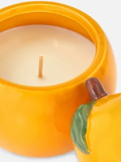 Kerze In Birnen-Optik Mit Keramik