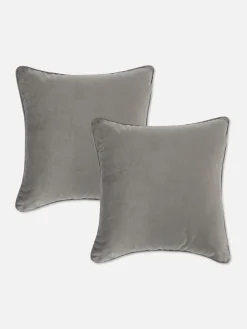 Kissenbezüge Aus Samt, 2er-Pack