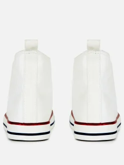 Klassische High-Top-Sneaker Aus Canvas