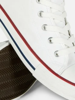 Klassische High-Top-Sneaker Aus Canvas