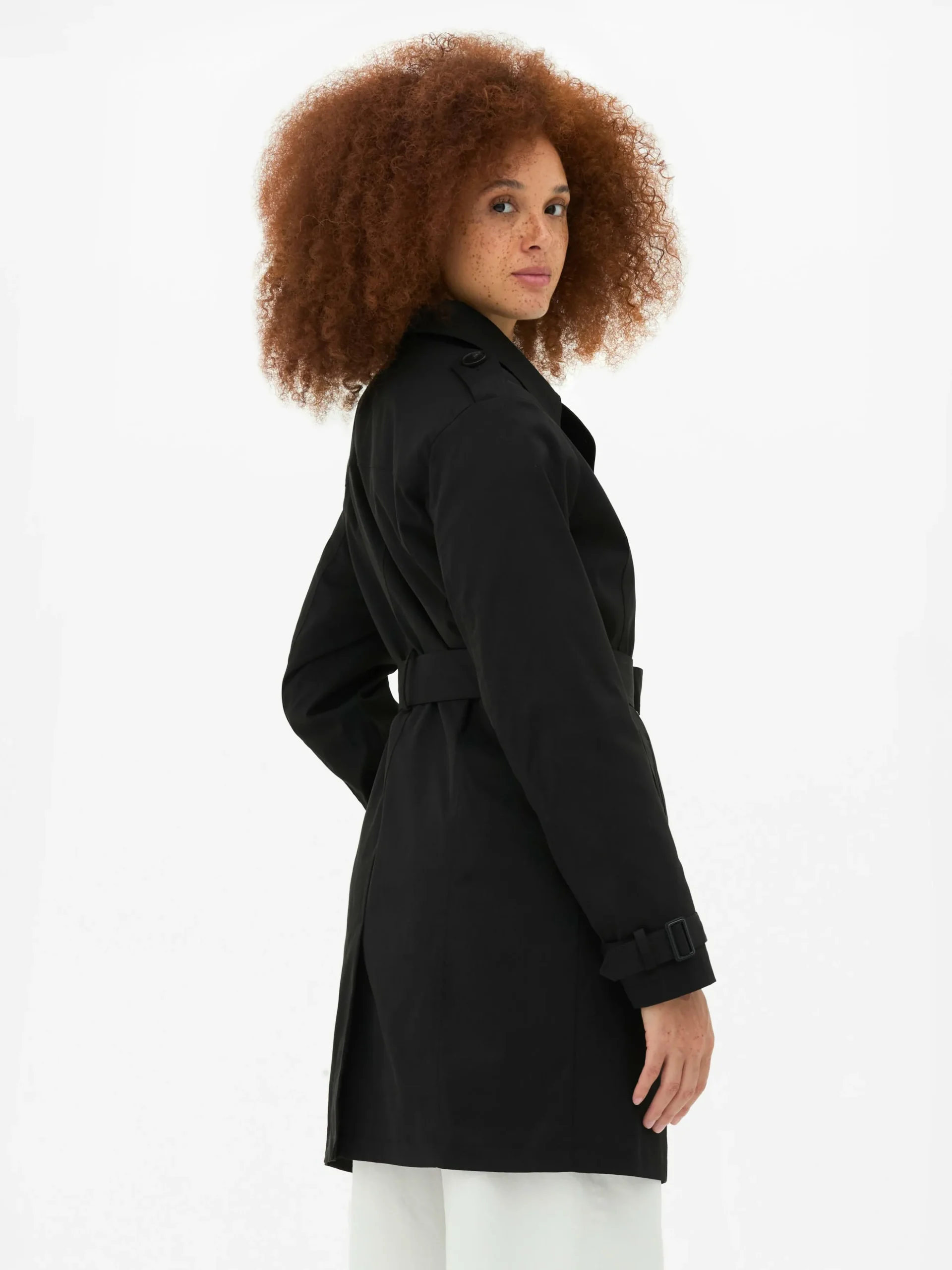 Klassischer Doppelreihiger Mac-Mantel