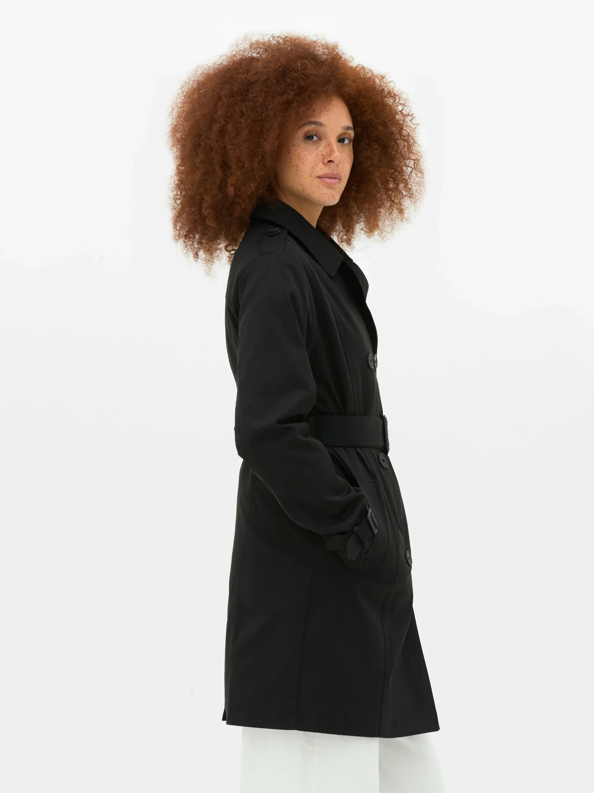 Klassischer Doppelreihiger Mac-Mantel