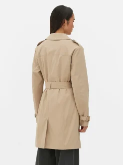 Klassischer Doppelreihiger Mac-Mantel