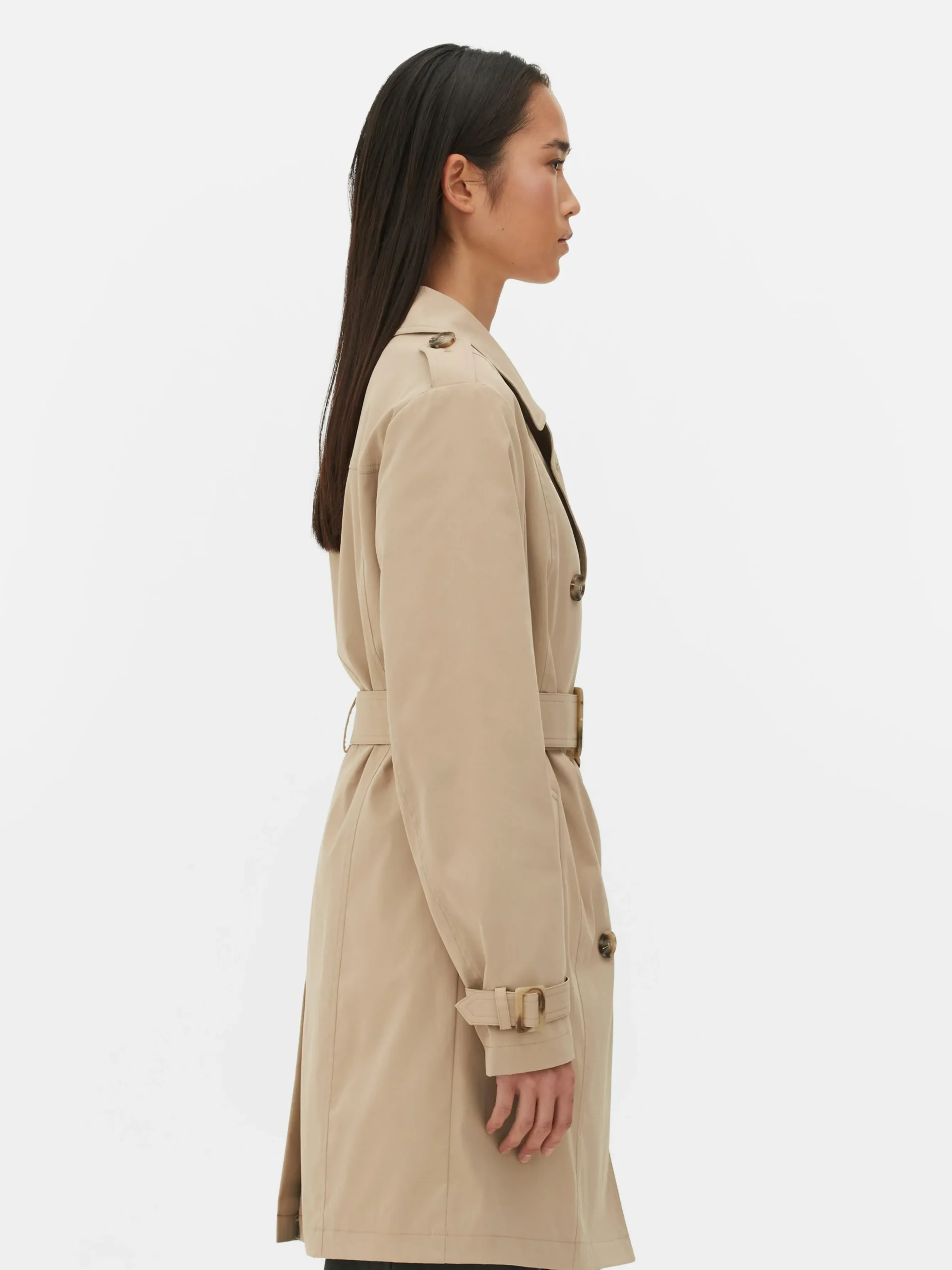 Klassischer Doppelreihiger Mac-Mantel