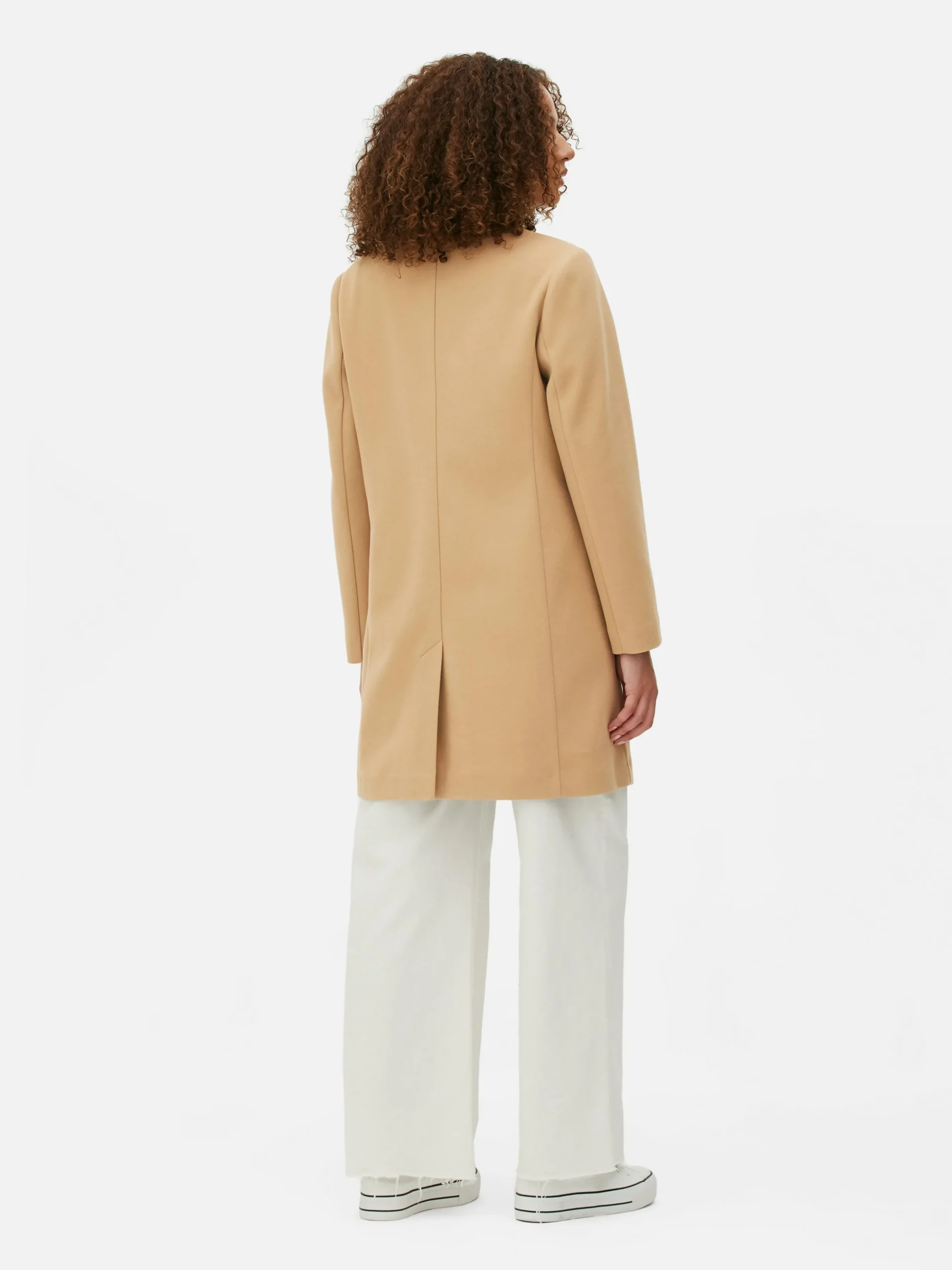 Klassischer Einreihiger Mantel