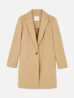 Klassischer Einreihiger Mantel