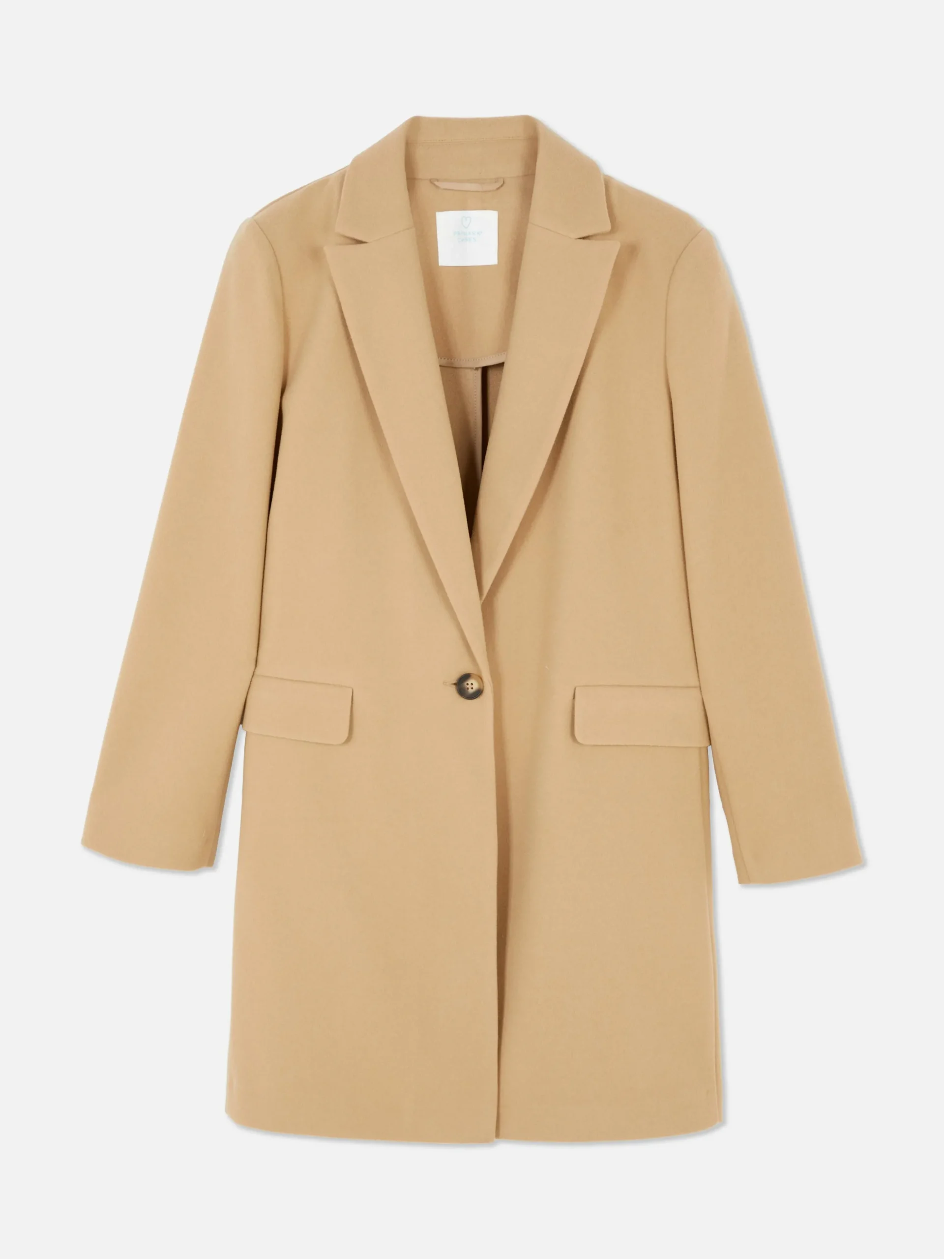 Klassischer Einreihiger Mantel