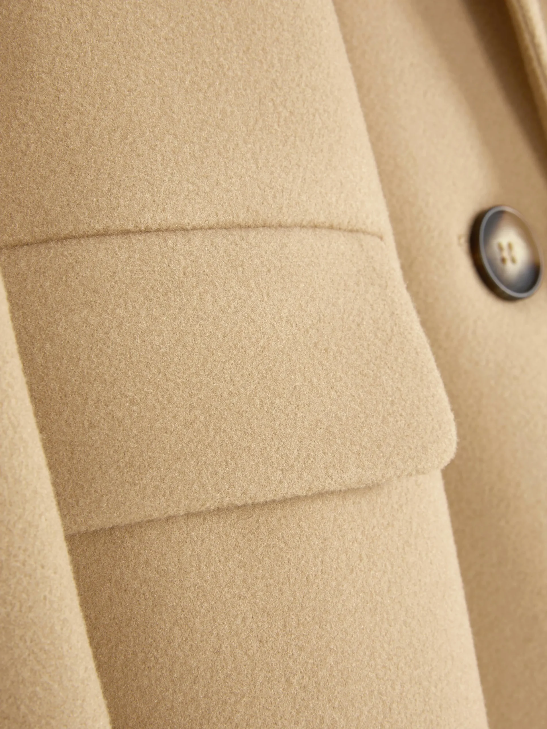 Klassischer Einreihiger Mantel