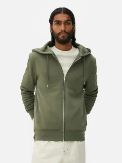 Klassischer Hoodie Mit Reißverschluss