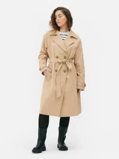 Klassischer Zweireihiger Trenchcoat