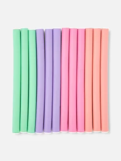 Kleine, Biegsame Lockenwickler, 12er-Pack