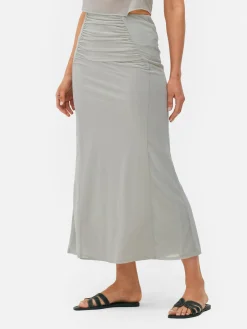 Kombi-Midirock Aus Netzstoff