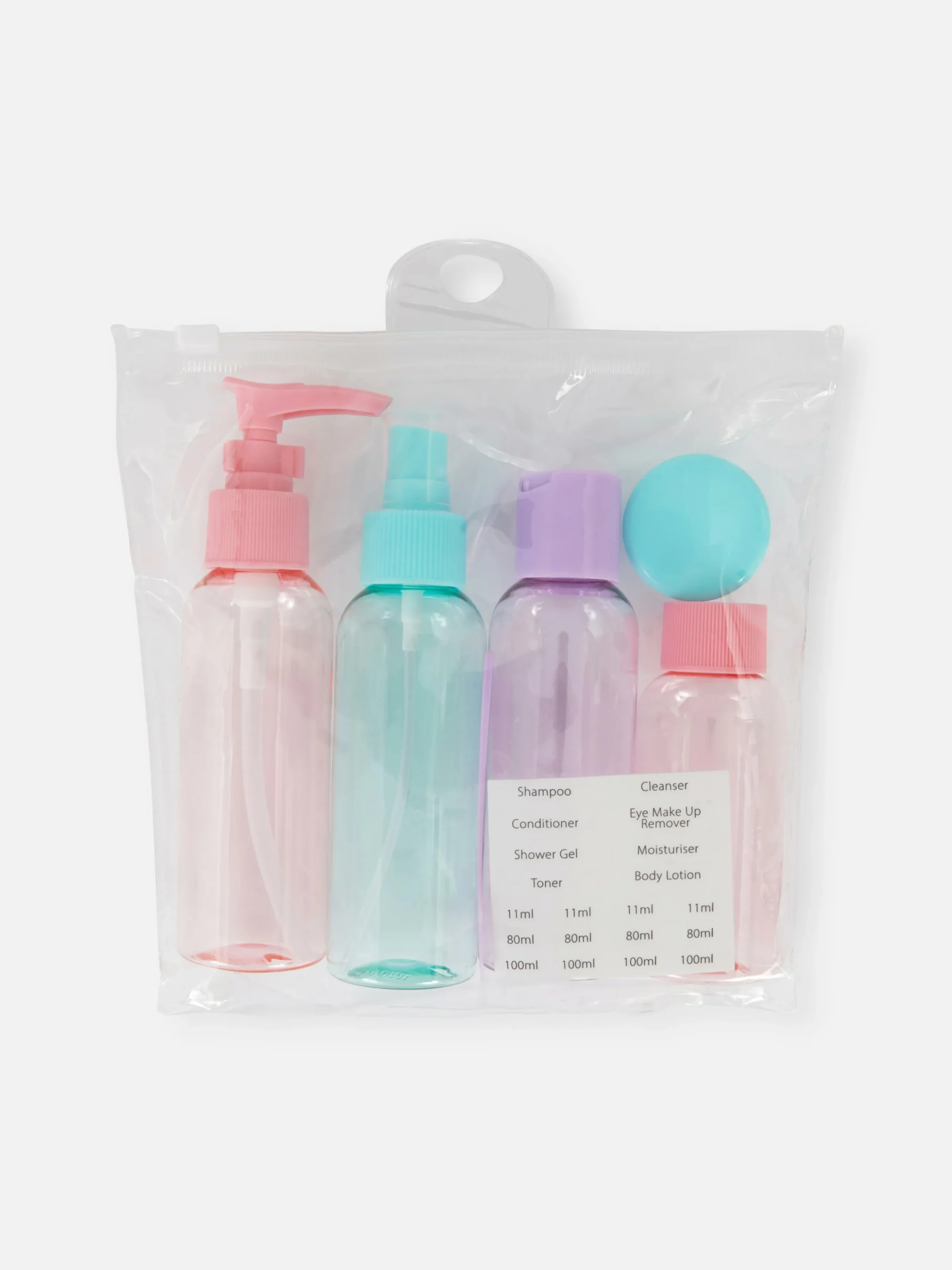 Kosmetikflaschen-Reiseset