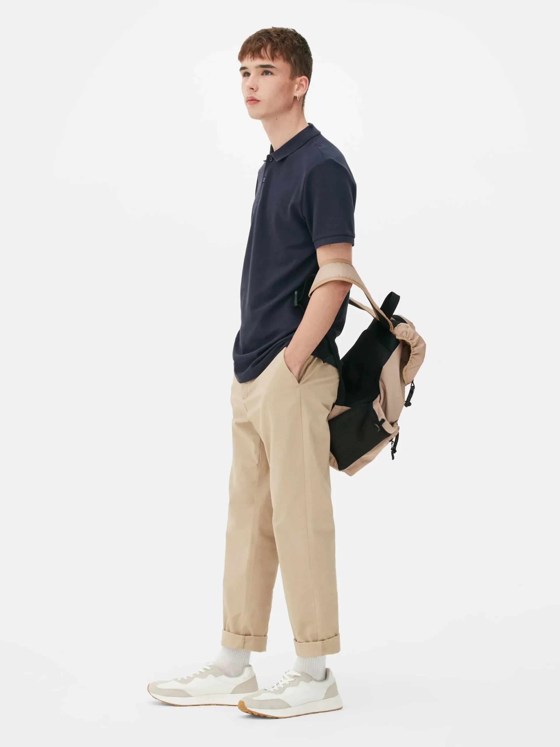 Kurzarm-Poloshirt Aus Piqué