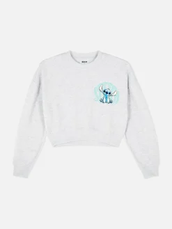 Kurzes „Disneys Stitch“ Sweatshirt