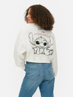 Kurzes „Disneys Stitch“ Sweatshirt