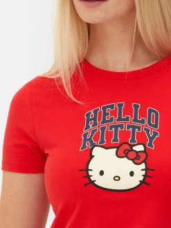 Kurzes „Hello Kitty“ T-Shirt