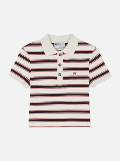 Kurzes „Rita Ora“ Poloshirt