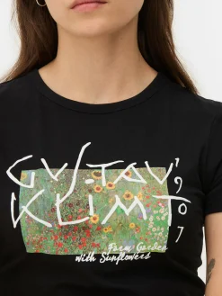 Kurzes T-Shirt Von Gustav Klimt