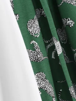 Kurzärmeliger Jersey-Schlafanzug Mit Print