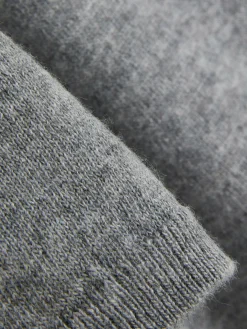 Kurzärmeliges Feinstricktop Mit Kragen