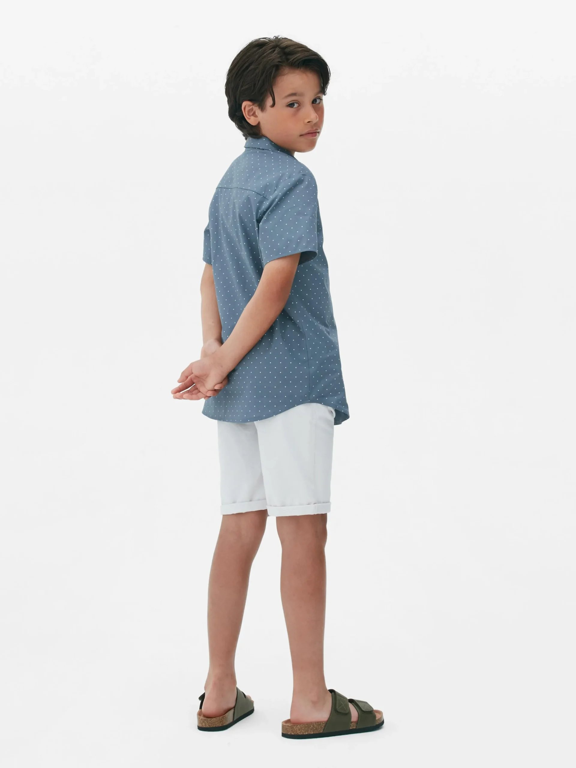 Kurzärmeliges Hemd Mit Knopfleiste