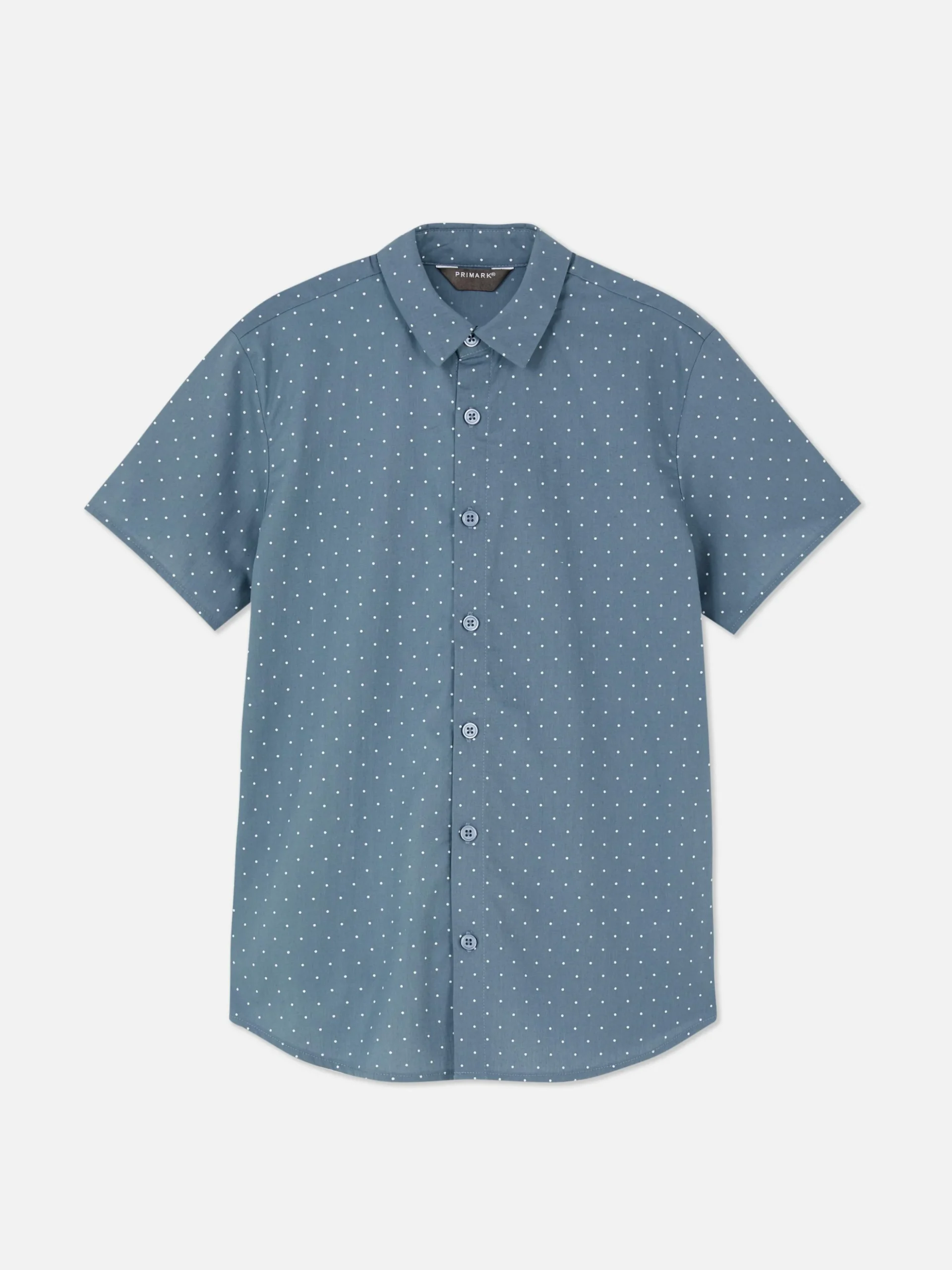 Kurzärmeliges Hemd Mit Knopfleiste