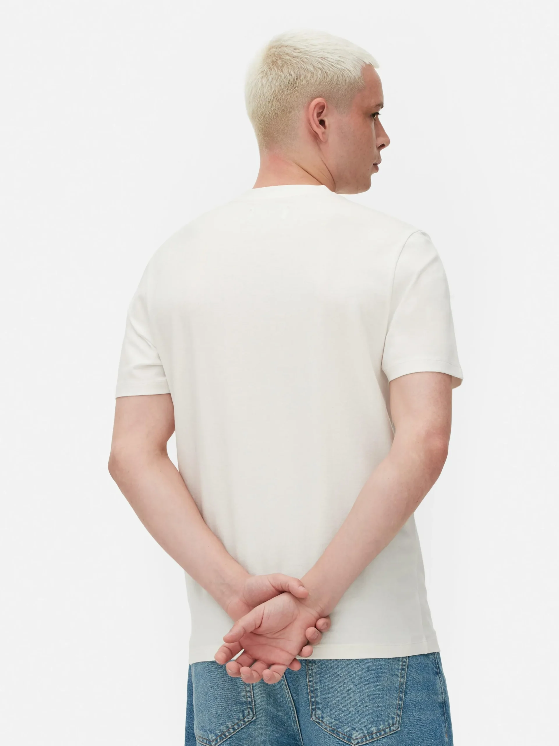 Kurzärmeliges Slim-Fit-T-Shirt