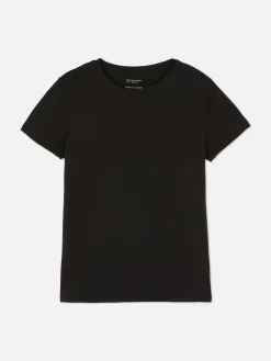 Kurzärmeliges Stretch-T-Shirt