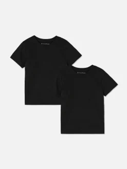 Kurzärmeliges T-Shirt, 2er-Pack