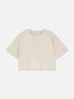 Kurzärmeliges T-Shirt Mit Rundhalsausschnitt