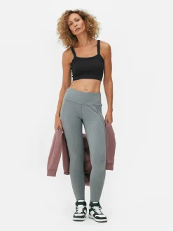 Kurz-Top Mit Rippenstruktur