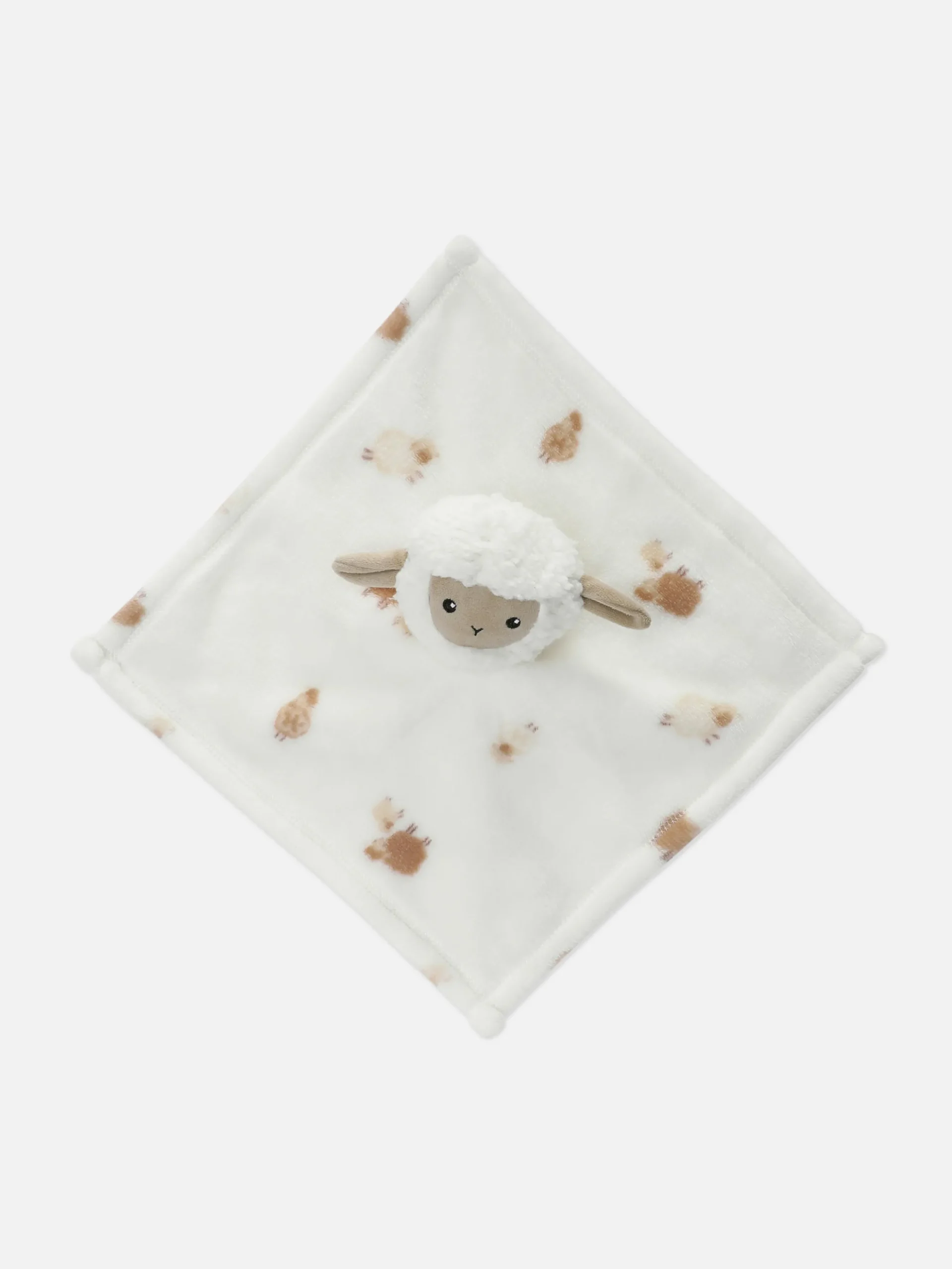 Kuscheldecke Aus Fleece Mit Lamm-Motiv
