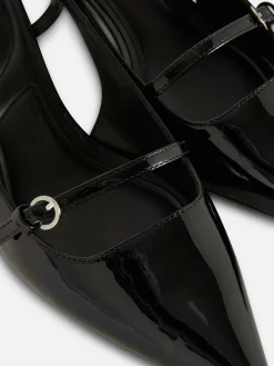 Lackleder-Heels Mit Schnalle