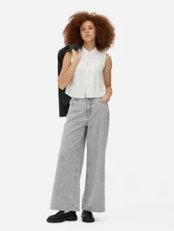 Landhausbluse Mit Leiterstruktur