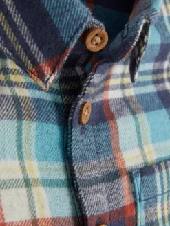 Langarmhemd Mit Karomuster